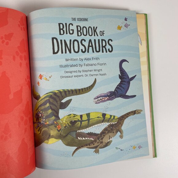 🍋 4/$20  The Usborne Big Book of Dinosaurs | Kids Books Childrens Books - Picture 3 of 7